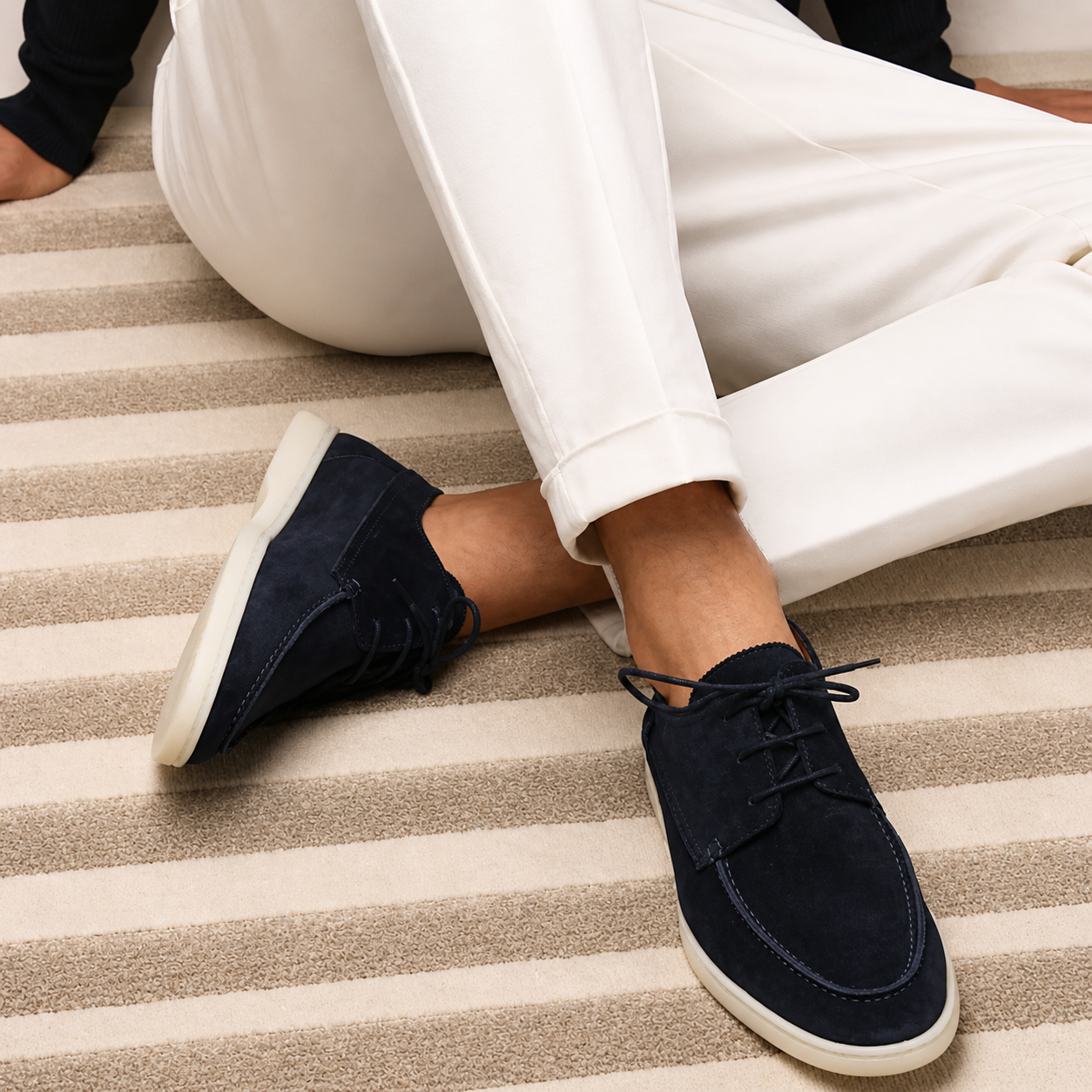 Men's Derby Loafers | Classic Dress Casual Lace-Up Shoes