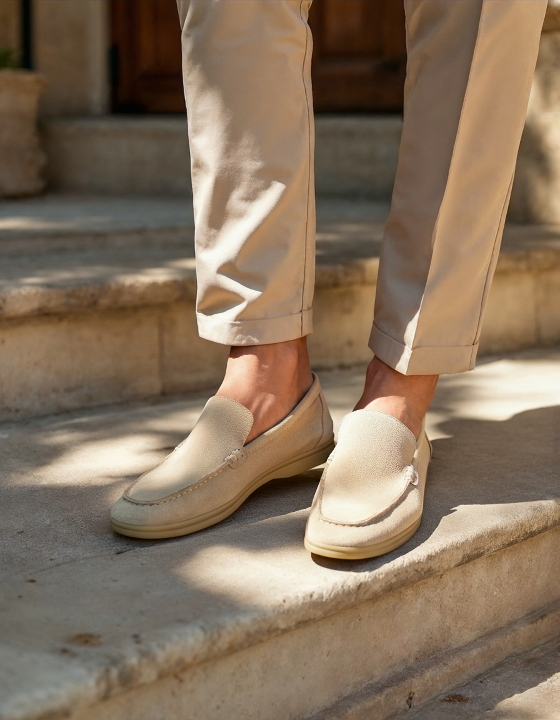 Men's Suede Loafers | Slip-On Dress Casual Shoes