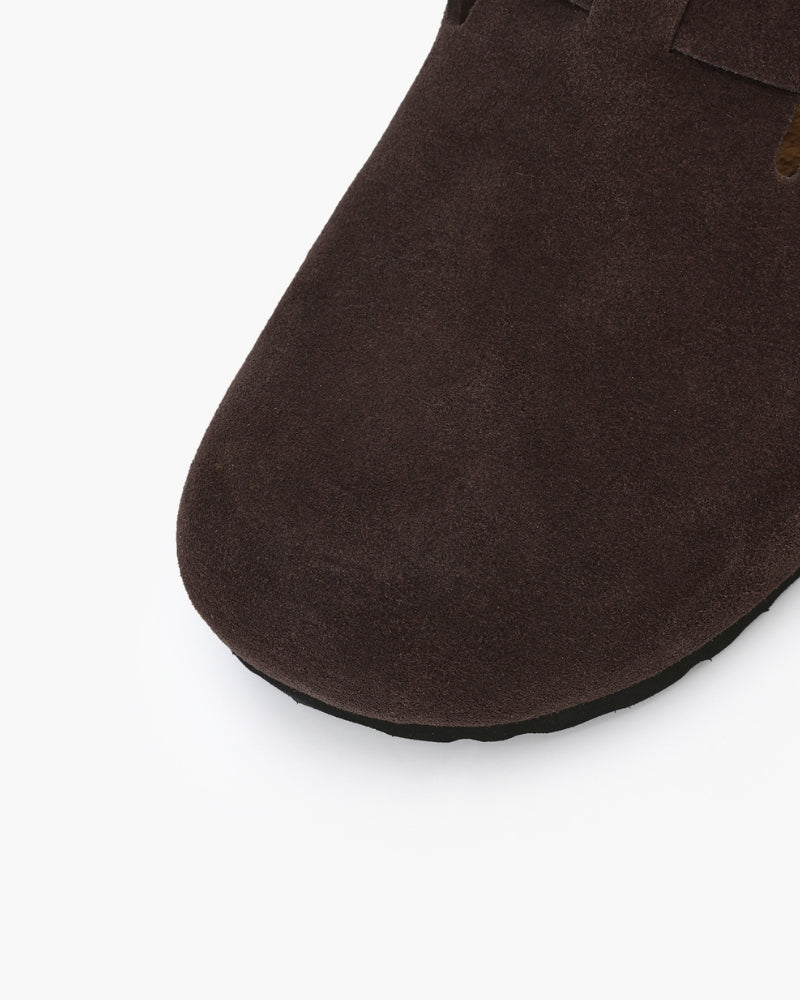 Men's Suede Clogs | Slip-On Casual Footwear