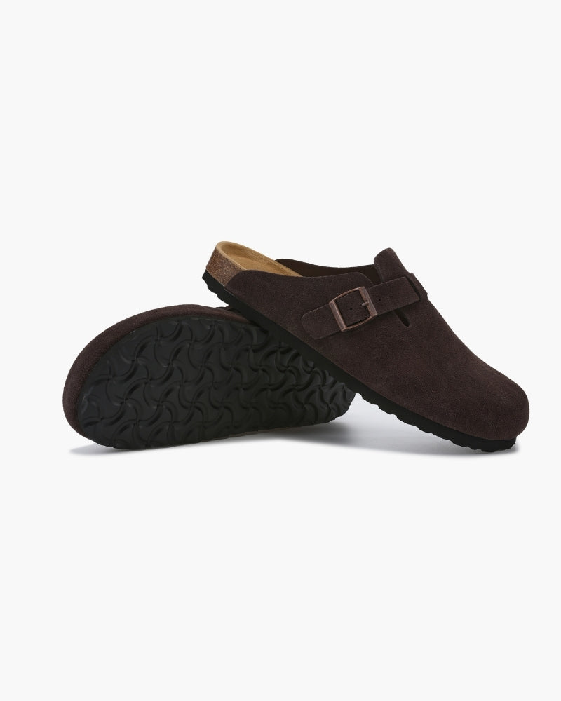 Men's Suede Clogs | Slip-On Casual Footwear