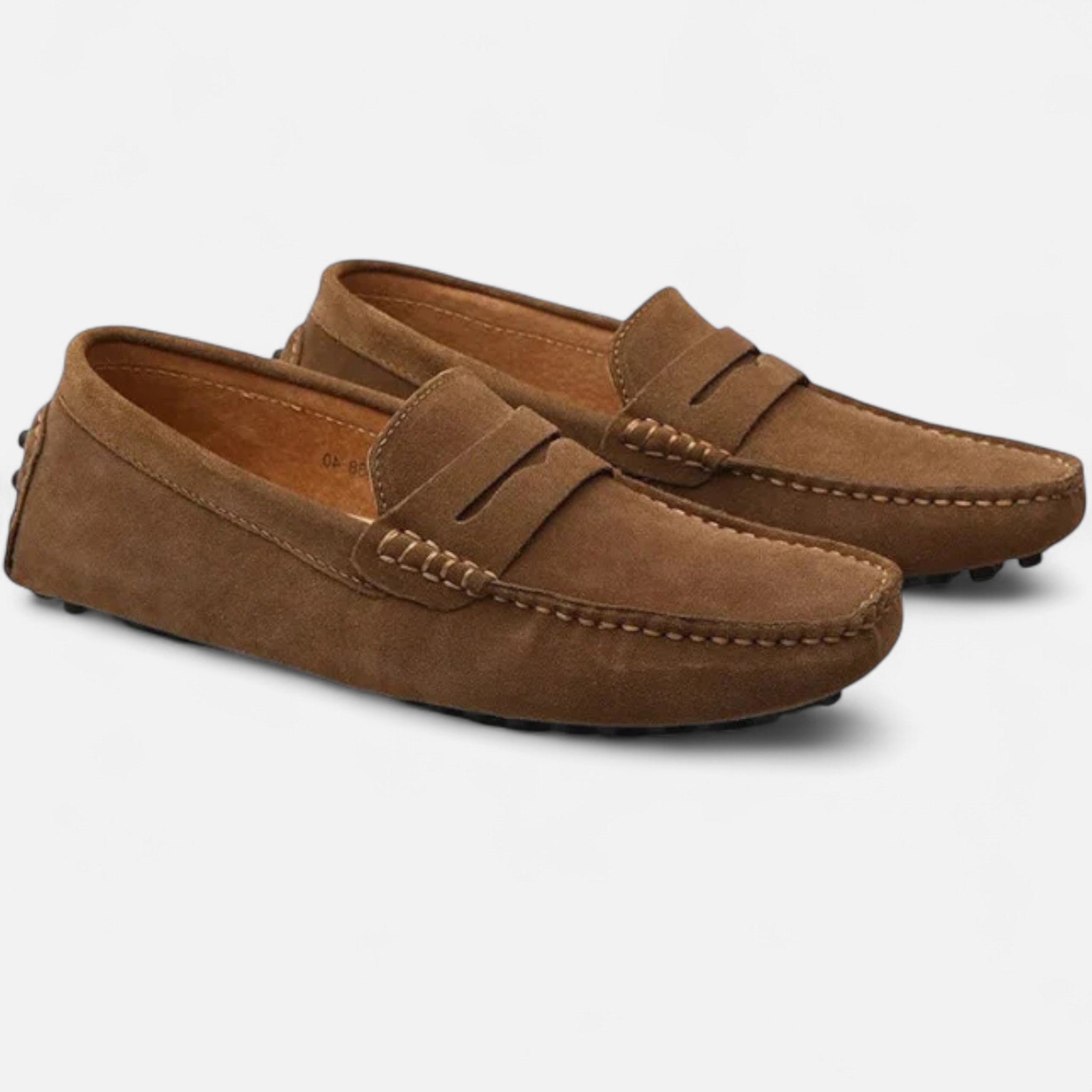 Men's Suede Driver Loafers | Casual Slip-On Shoes