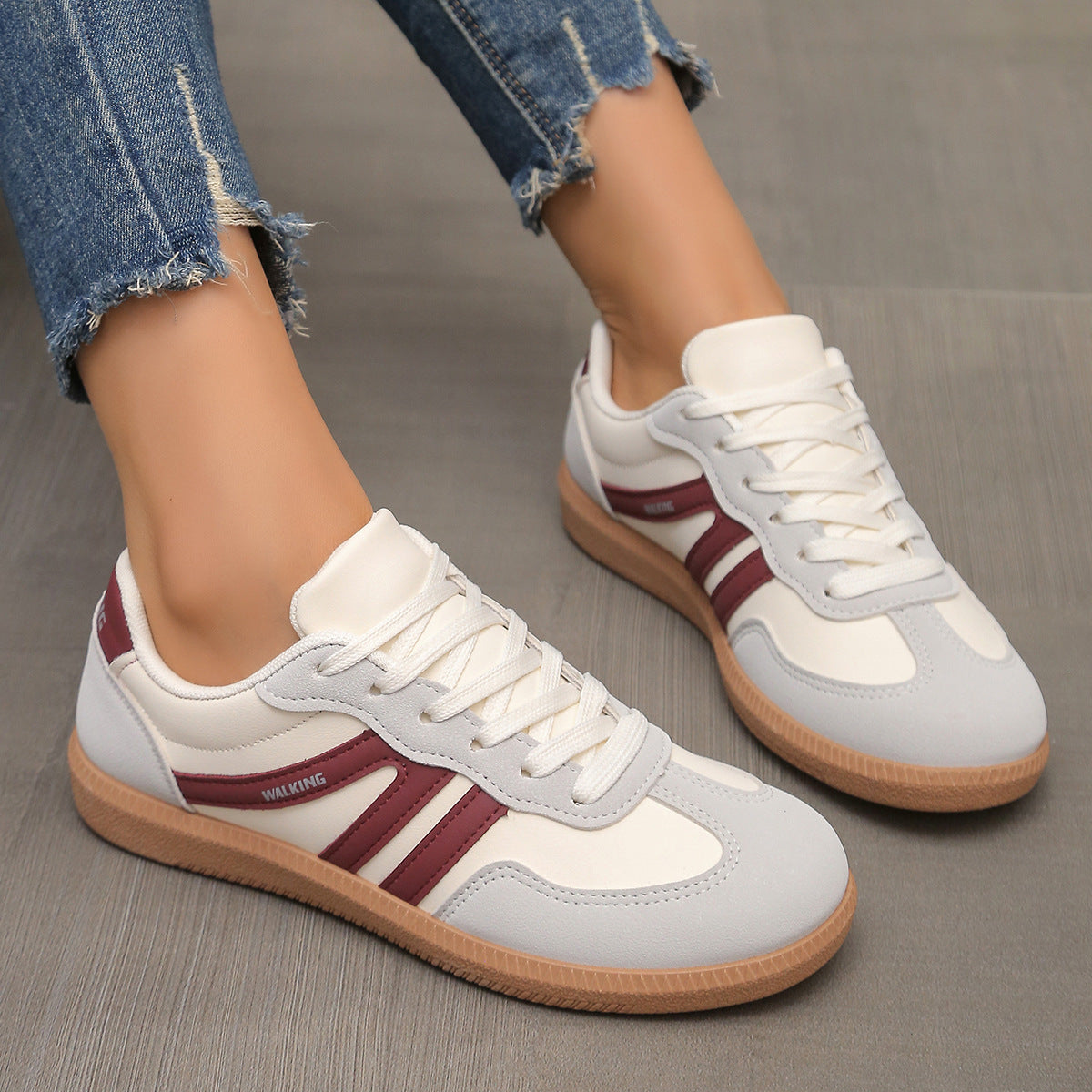 Women's Orthopaedic Walking Trainers | Padded Insole Breathable Shoes
