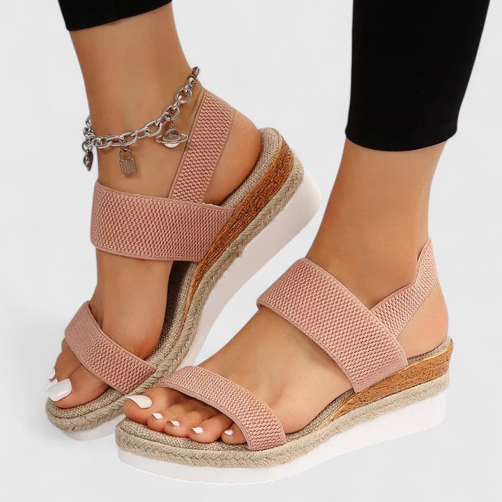 Women's Orthopedic Platform Sandals | Arch Support Cushioned Open Toe