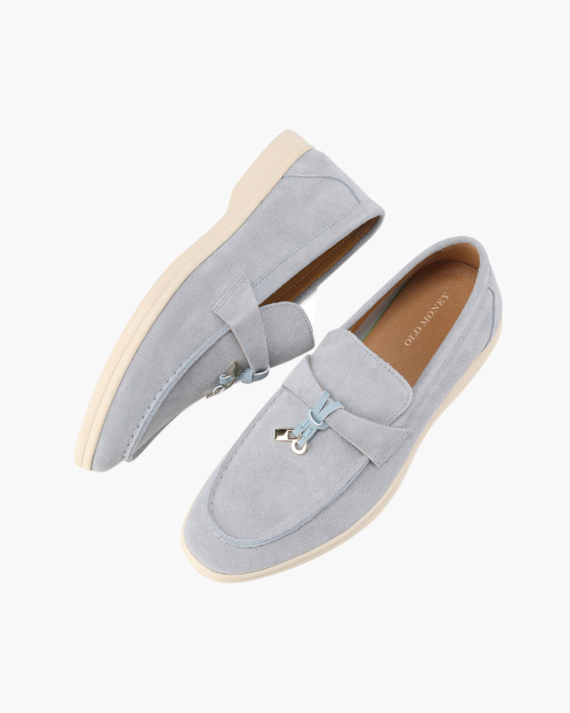 Women's Suede Loafers | Slip-On Flat Casual Everyday Shoes