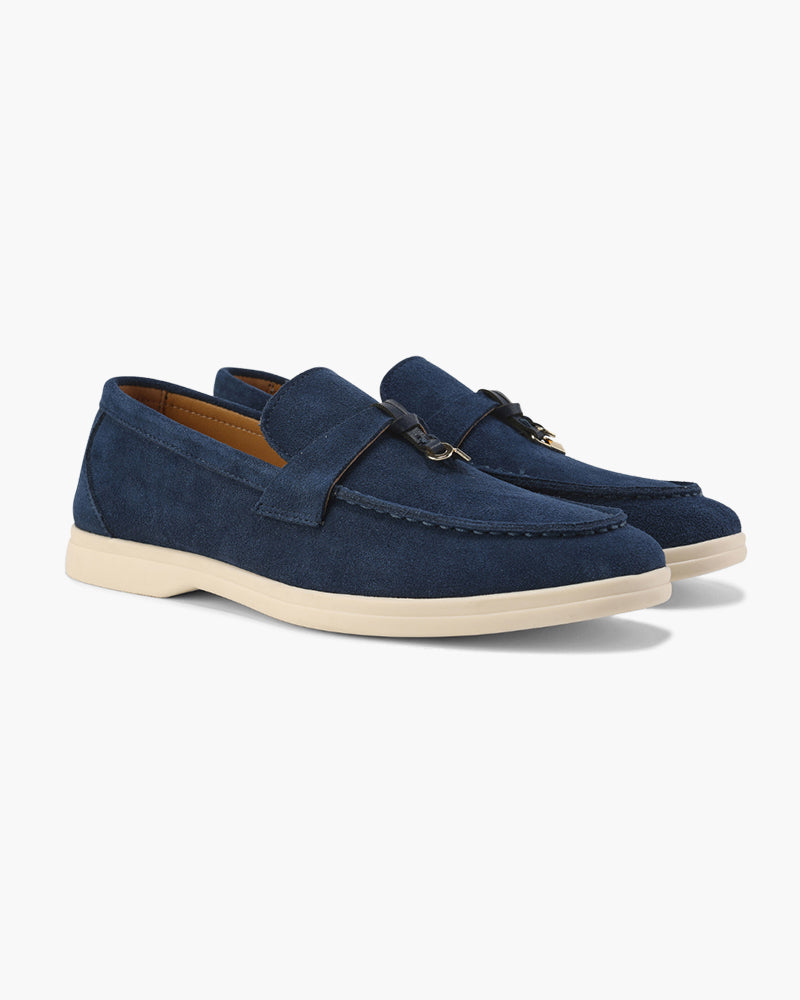 Women's Suede Loafers | Slip-On Flat Casual Everyday Shoes