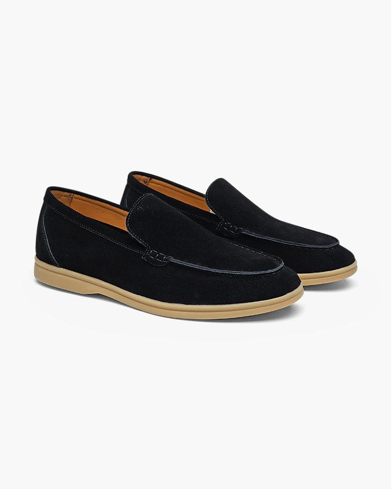 Men's Suede Loafers | Slip-On Dress Casual Shoes