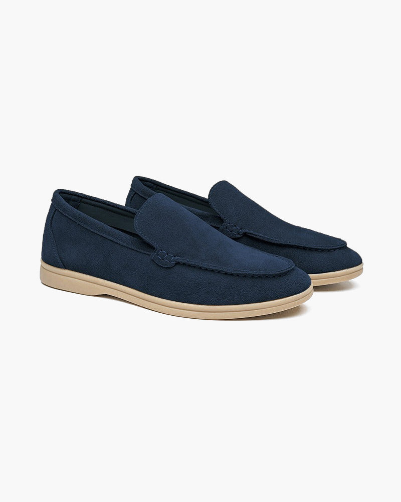 Men's Suede Loafers | Slip-On Dress Casual Shoes