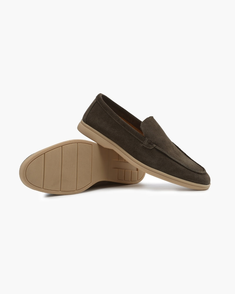 Men's Suede Loafers | Slip-On Dress Casual Shoes