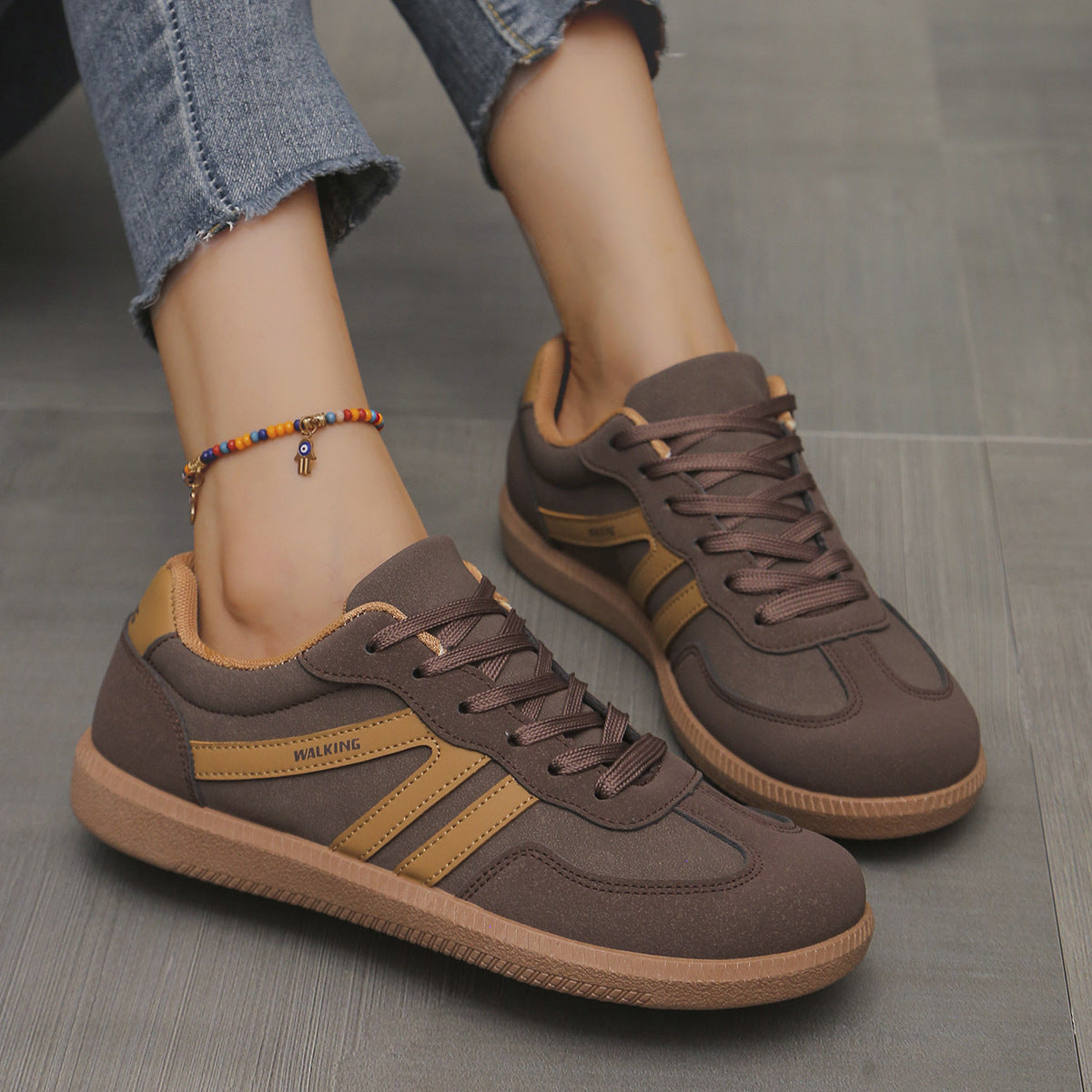 Women's Orthopaedic Walking Trainers | Padded Insole Breathable Shoes