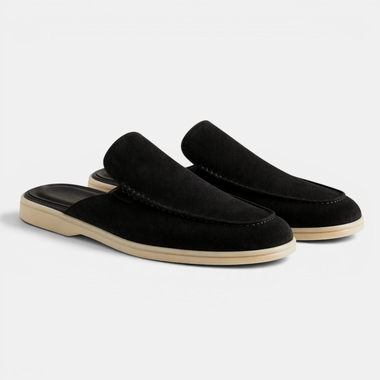 Men's Slip-On Suede Mules | Casual Summer Footwear
