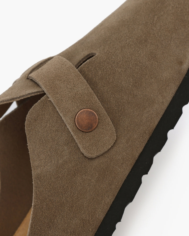Men's Suede Clogs | Slip-On Casual Footwear