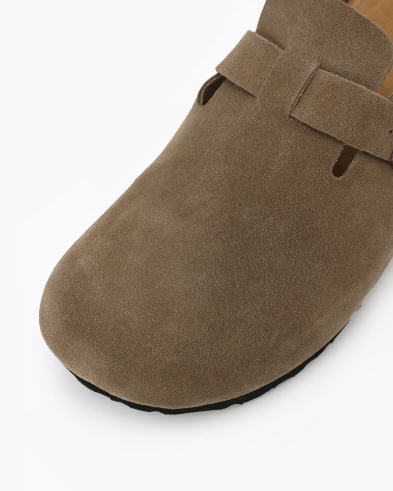 Men's Suede Clogs | Slip-On Casual Footwear