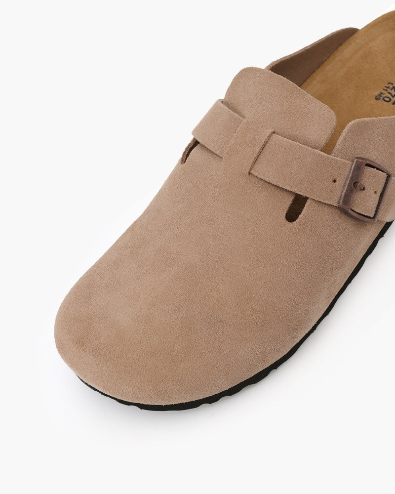 Men's Suede Clogs | Slip-On Casual Footwear