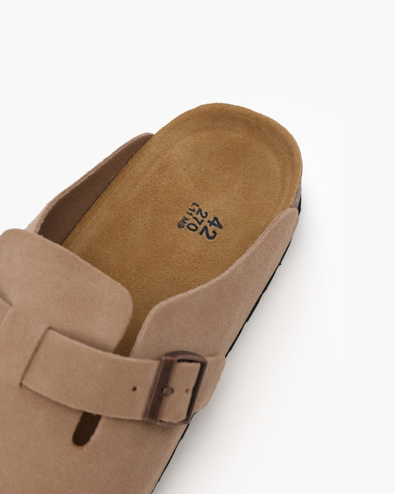 Men's Suede Clogs | Slip-On Casual Footwear