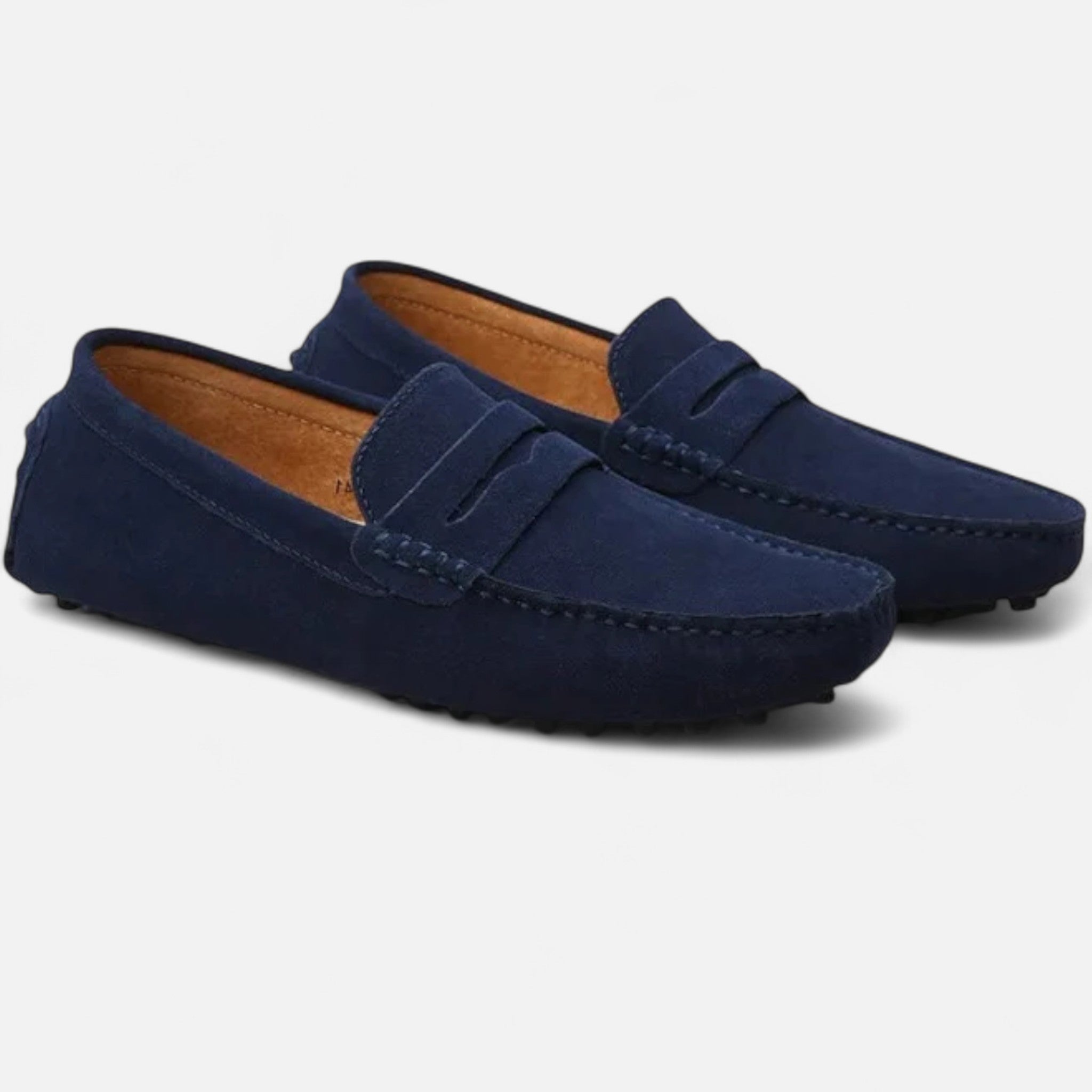 Men's Suede Driver Loafers | Casual Slip-On Shoes