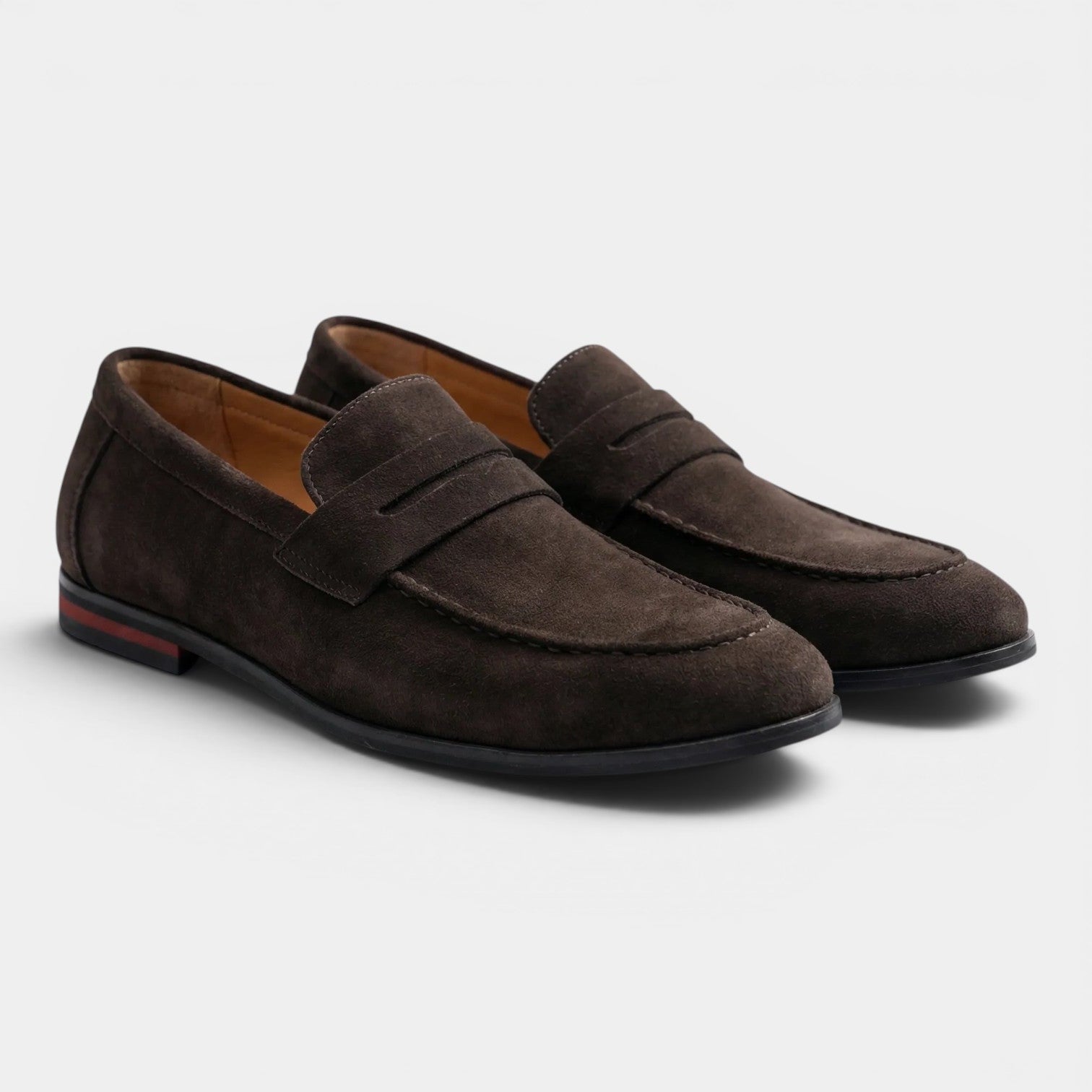 Men's Suede Loafers | Slip-On Dress Casual Everyday Shoes