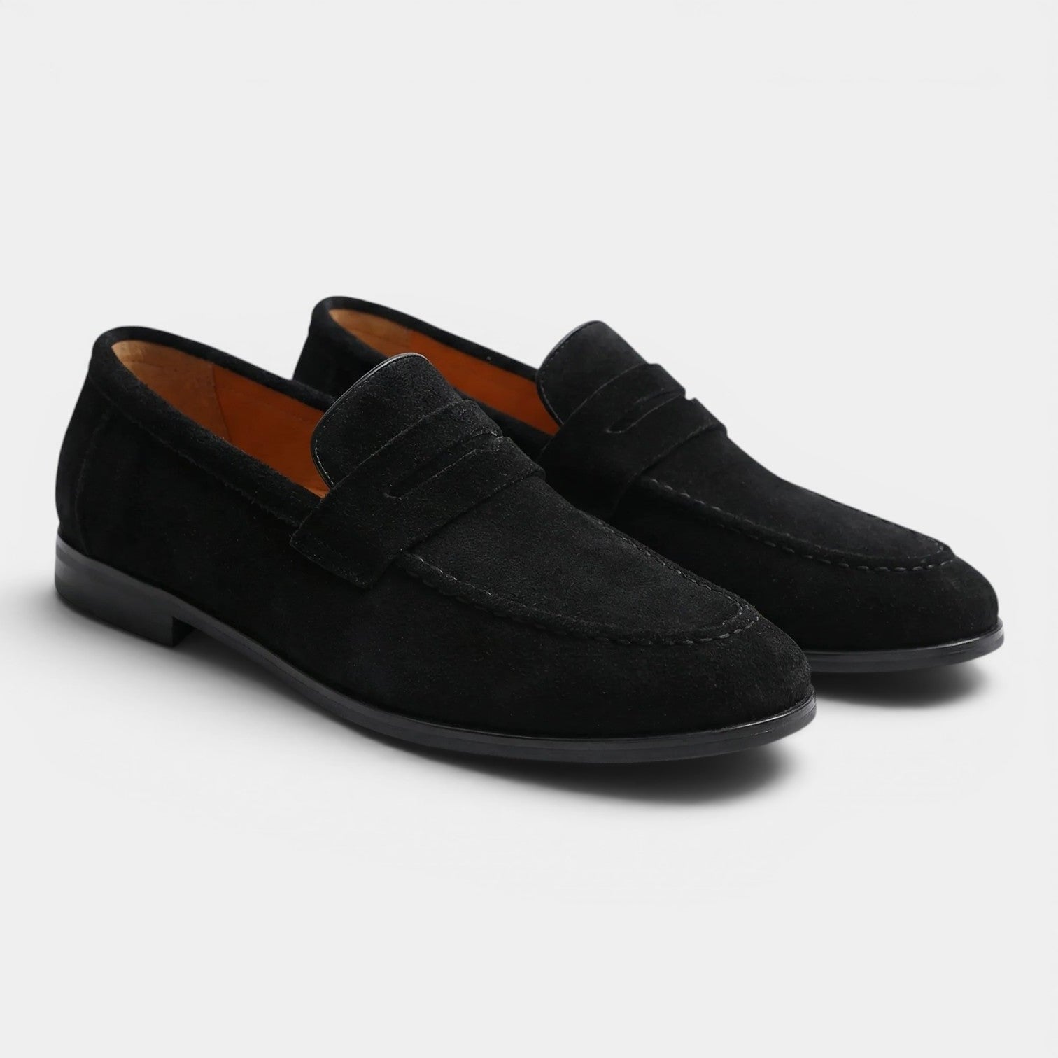 Men's Suede Loafers | Slip-On Dress Casual Everyday Shoes