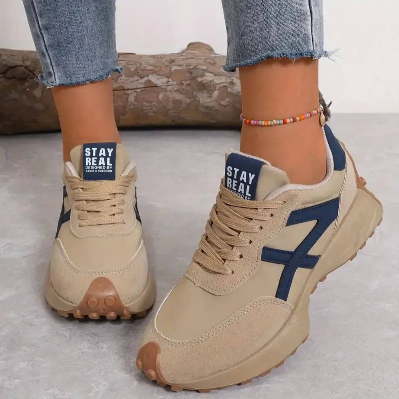 Women's Cushioned Slip-Resistant Sneakers | Everyday Walking Shoes