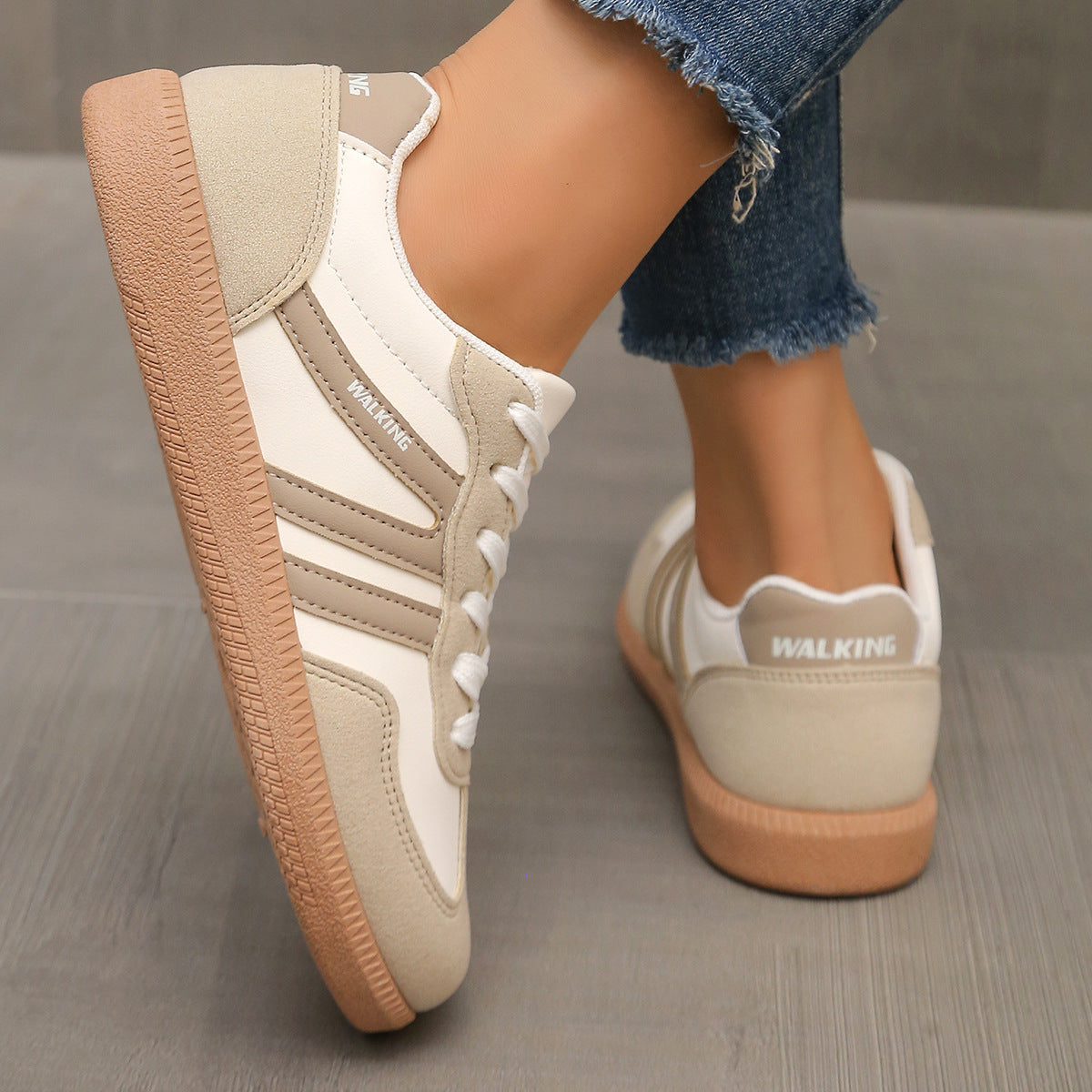 Women's Orthopaedic Walking Trainers | Padded Insole Breathable Shoes