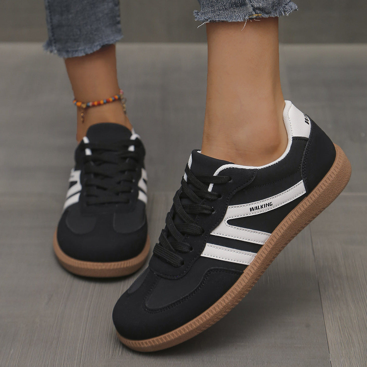 Women's Orthopaedic Walking Trainers | Padded Insole Breathable Shoes
