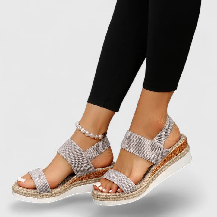 Women's Orthopedic Platform Sandals | Arch Support Cushioned Open Toe