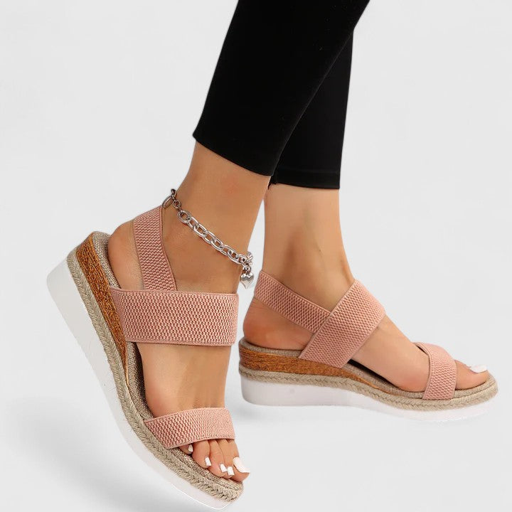 Women's Orthopedic Platform Sandals | Arch Support Cushioned Open Toe