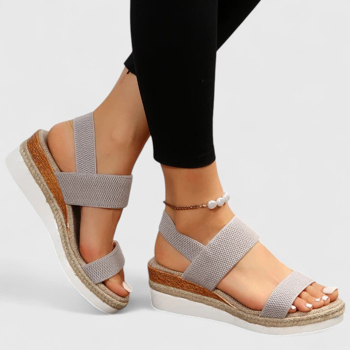 Women's Orthopedic Platform Sandals | Arch Support Cushioned Open Toe
