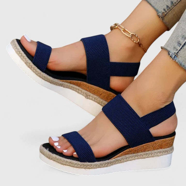 Women's Orthopedic Platform Sandals | Arch Support Cushioned Open Toe