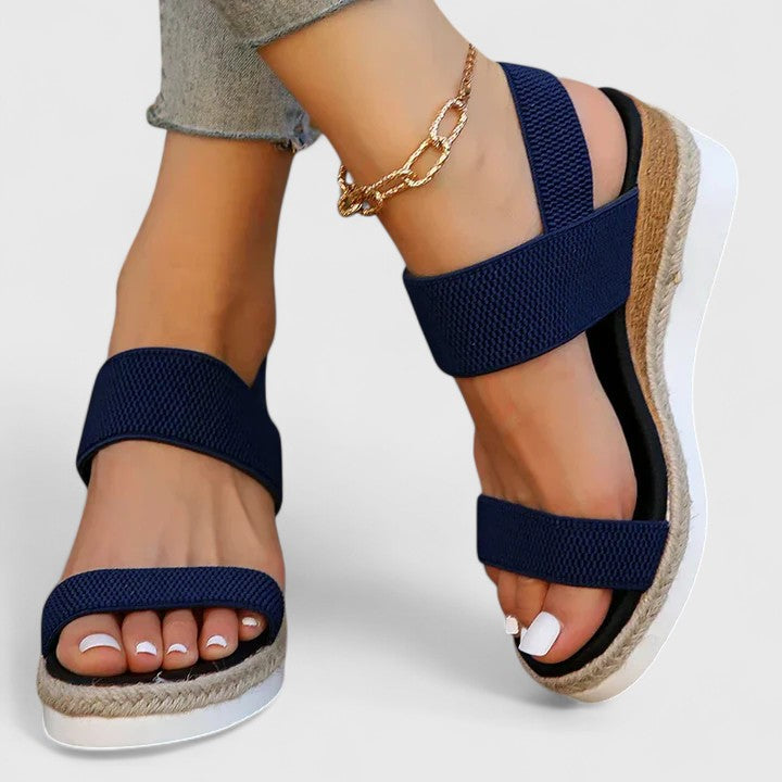 Women's Orthopedic Platform Sandals | Arch Support Cushioned Open Toe