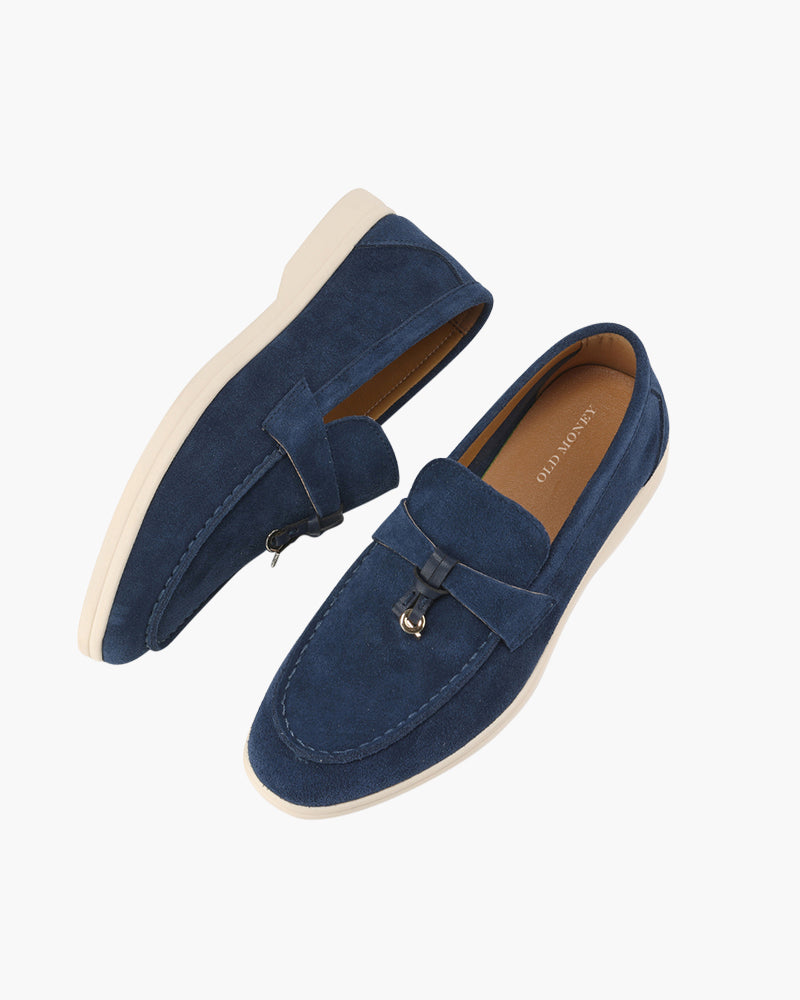 Women's Suede Loafers | Slip-On Flat Casual Everyday Shoes