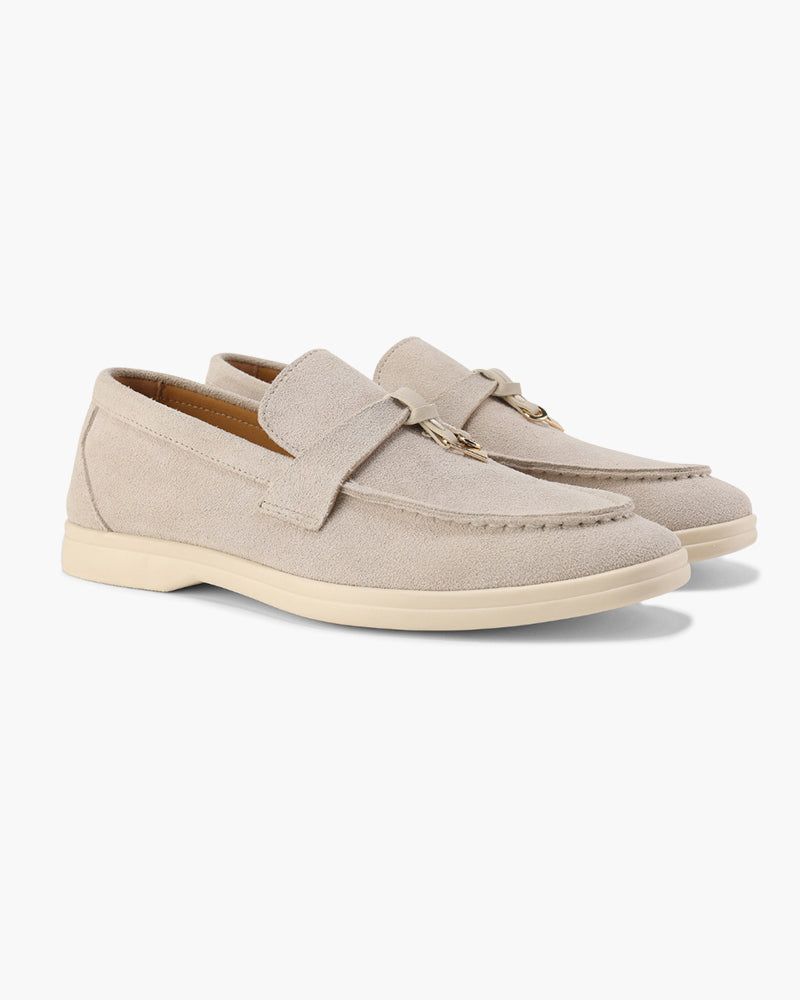 Women's Suede Loafers | Slip-On Flat Casual Everyday Shoes